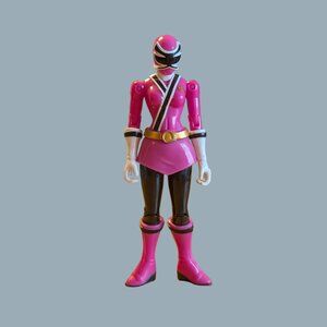 10/$25 Bandai 2011 Power Rangers Samurai Mia Watanabe Pink Ranger 4.25"